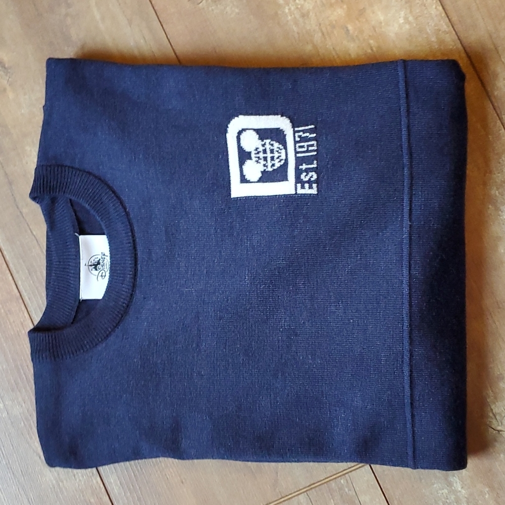 Disney spirit wear oversized sweater navy size x-small